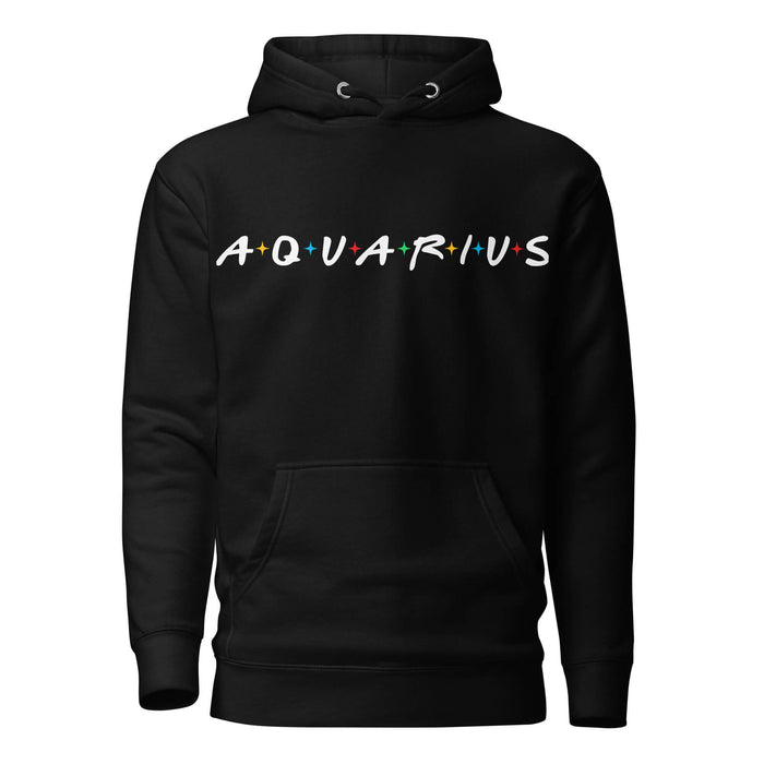 Aquarius Zodiac Hoodie – 90s Nostalgia